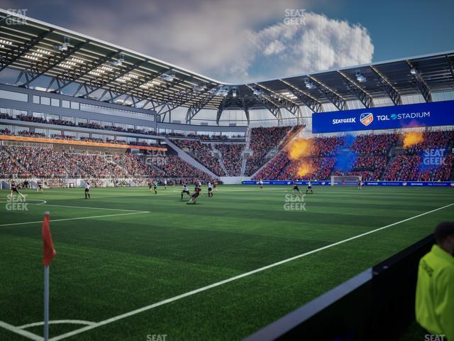 TQL Stadium - Section 124 Seat View