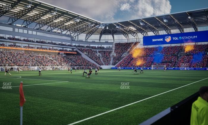 TQL Stadium - Section 124 Seat View