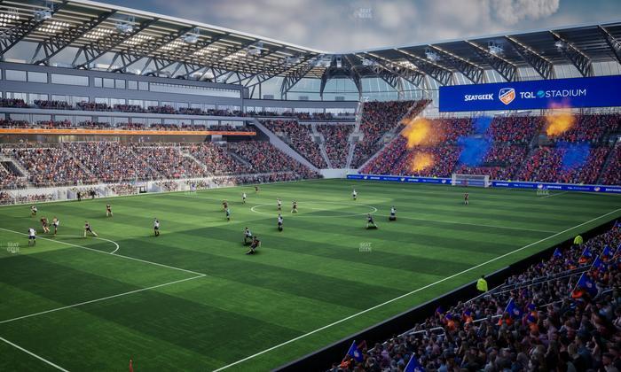 TQL Stadium - Section 124 Seat View