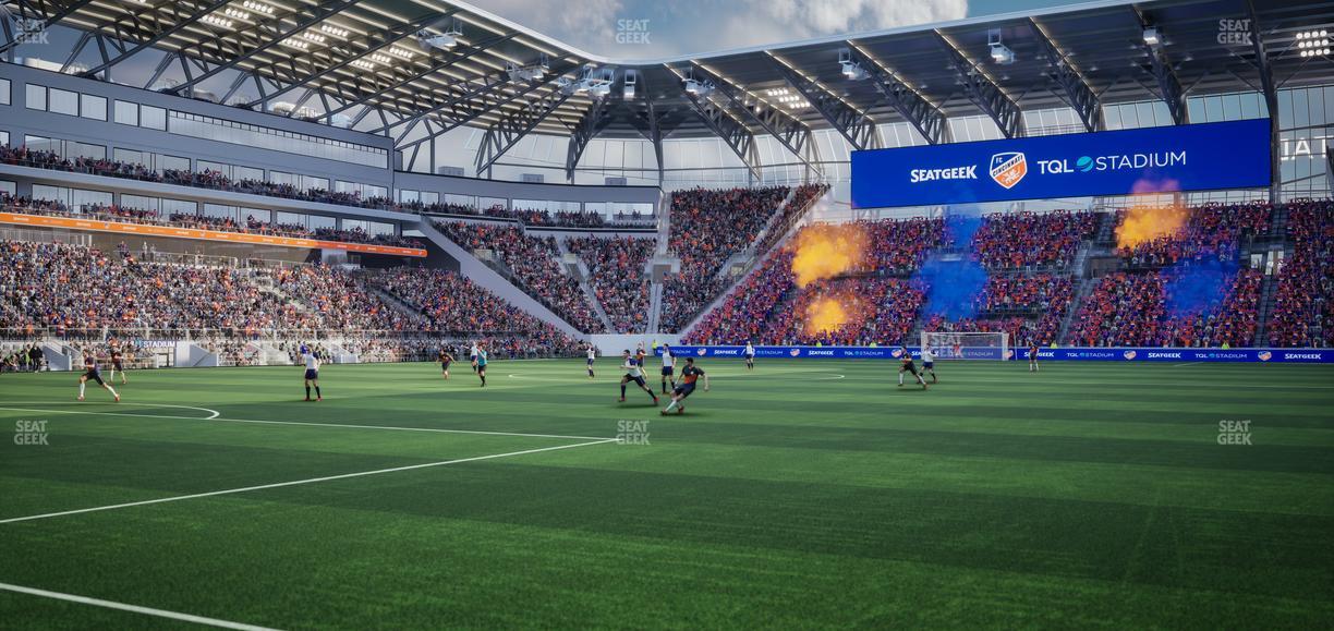 TQL Stadium - Section 125 Seat View