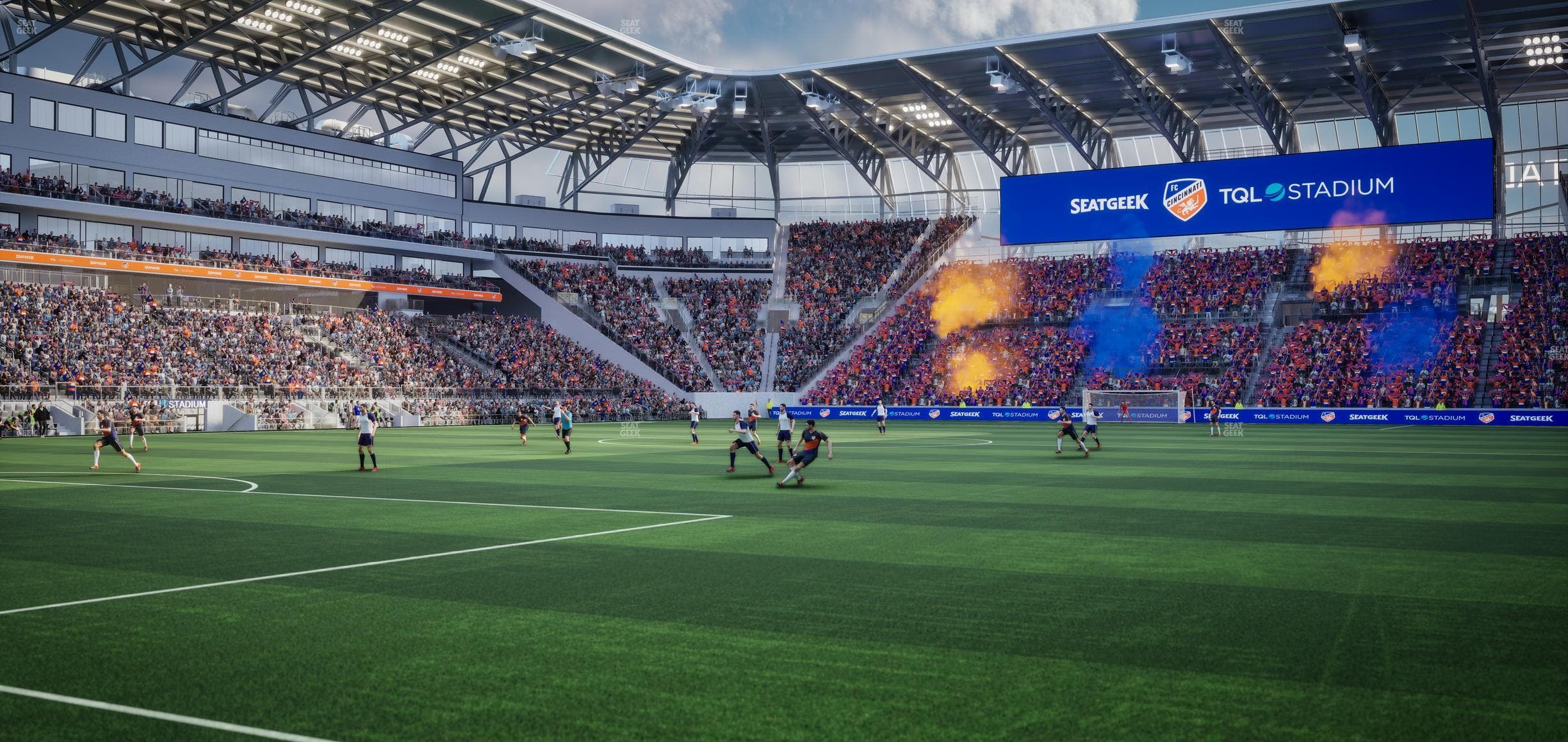 TQL Stadium - Section 125 Seat View