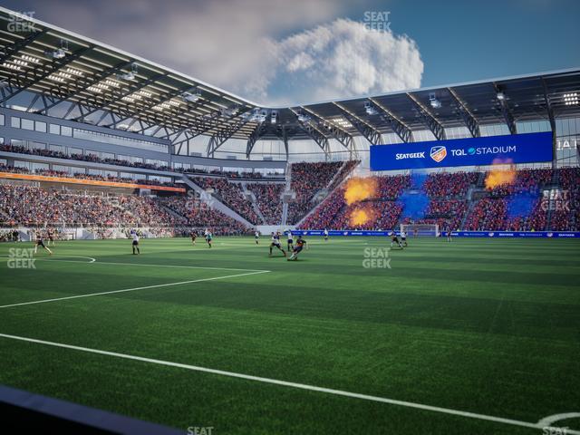 TQL Stadium - Section 125 Seat View