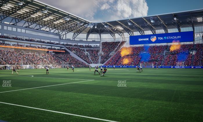 TQL Stadium - Section 125 Seat View