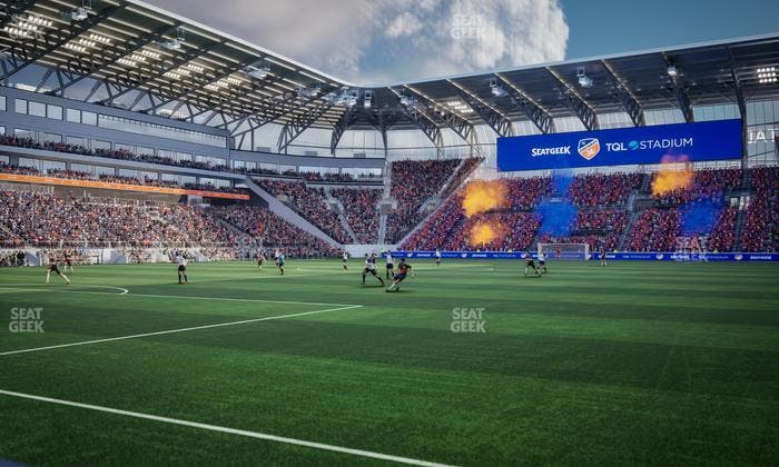 TQL Stadium - Section 125 Seat View