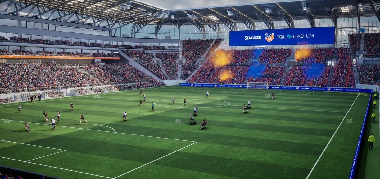 TQL Stadium - Section 125 Seat View