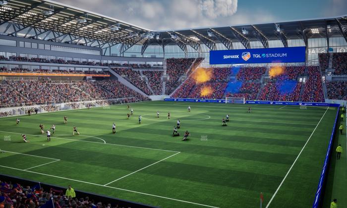 TQL Stadium - Section 125 Seat View