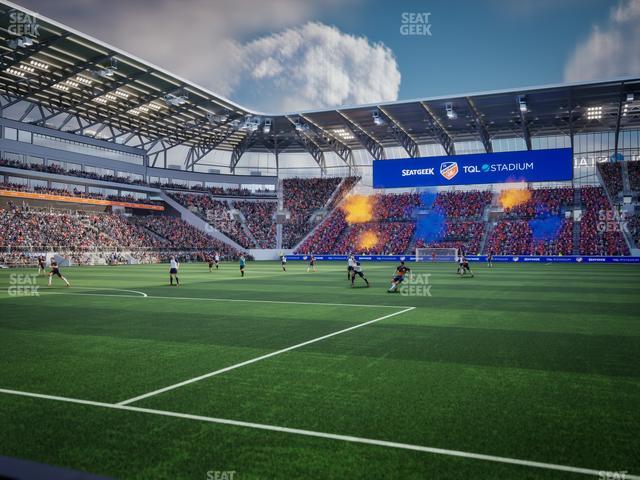 TQL Stadium - Section 126 Seat View