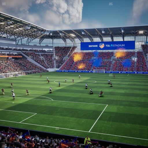 TQL Stadium - Section 126 Seat View
