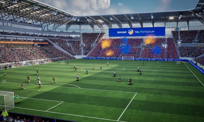 TQL Stadium - Section 126 Seat View