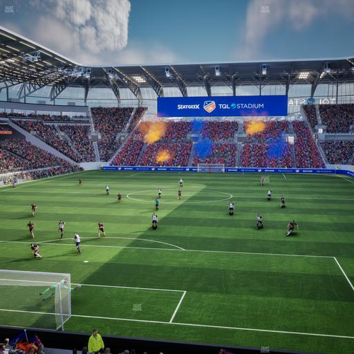 TQL Stadium - Section 127 Seat View