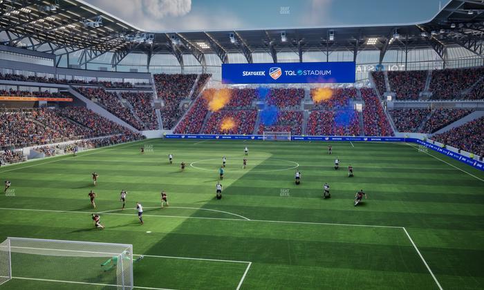 TQL Stadium - Section 127 Seat View