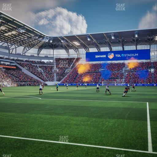 TQL Stadium - Section 127 Seat View