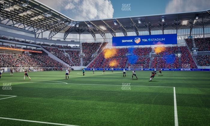 TQL Stadium - Section 127 Seat View