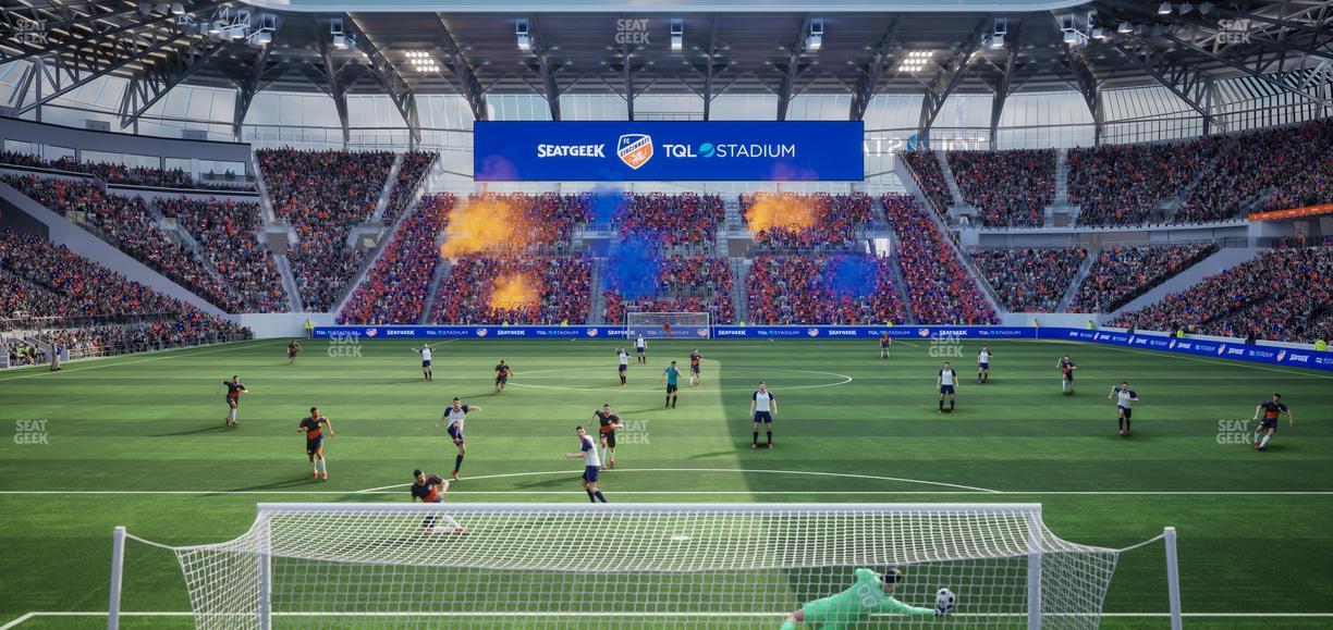 TQL Stadium - Section 128 Seat View