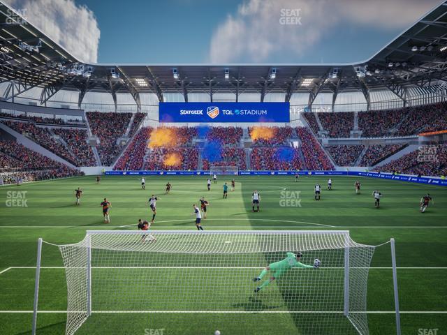 TQL Stadium - Section 128 Seat View