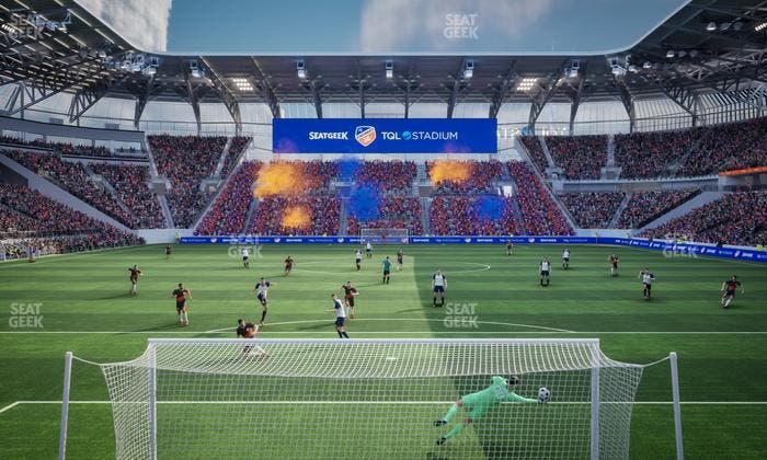 TQL Stadium - Section 128 Seat View