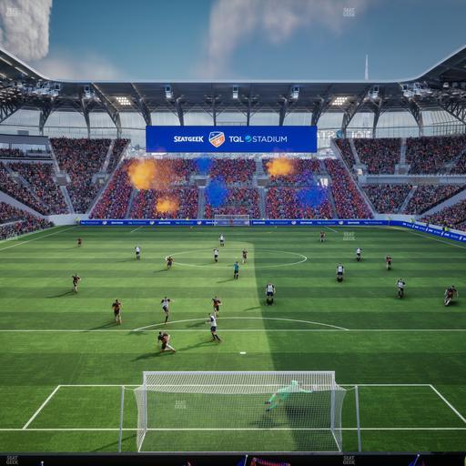 TQL Stadium - Section 128 Seat View