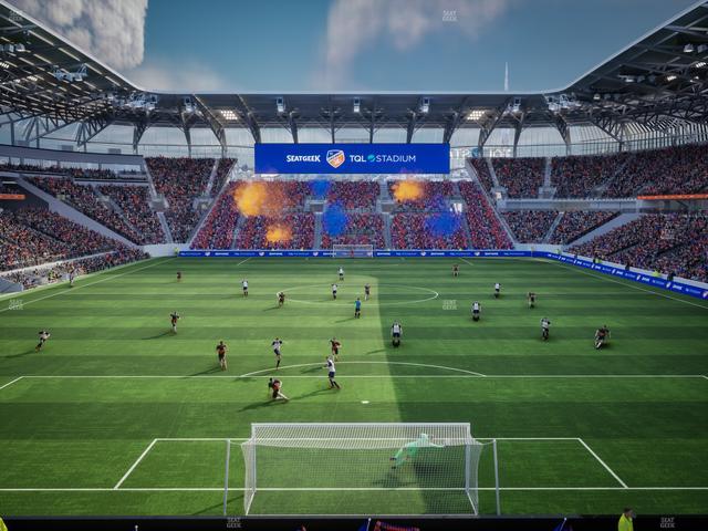 TQL Stadium - Section 128 Seat View