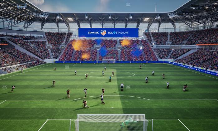 TQL Stadium - Section 128 Seat View