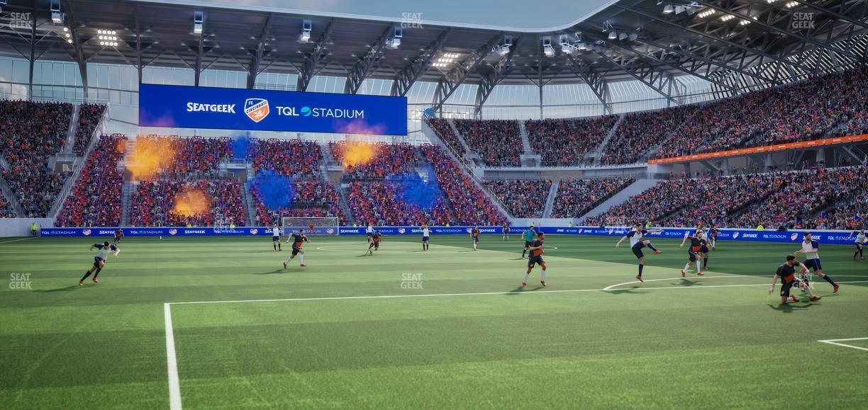 TQL Stadium - Section 129 Seat View