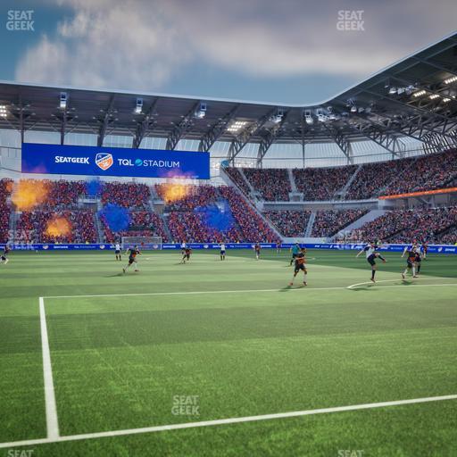 TQL Stadium - Section 129 Seat View