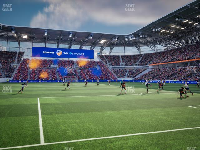 TQL Stadium - Section 129 Seat View