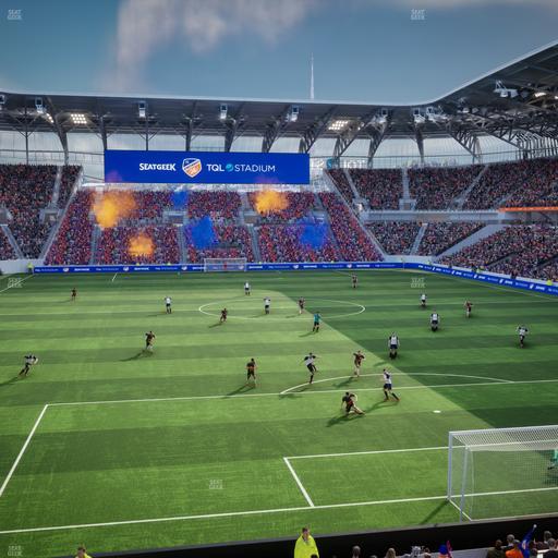 TQL Stadium - Section 129 Seat View