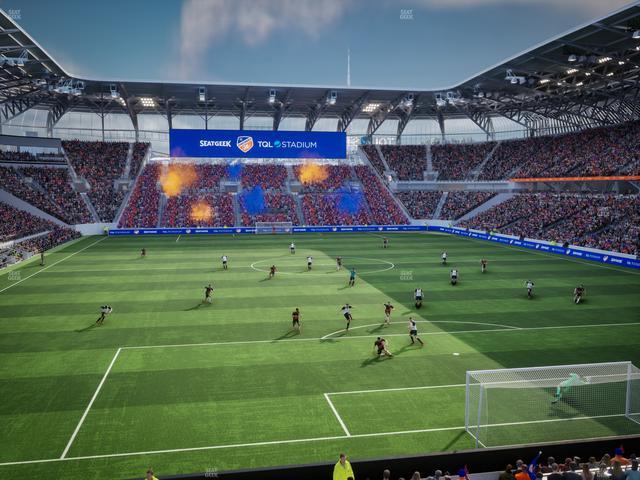 TQL Stadium - Section 129 Seat View