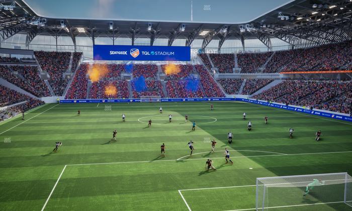 TQL Stadium - Section 129 Seat View