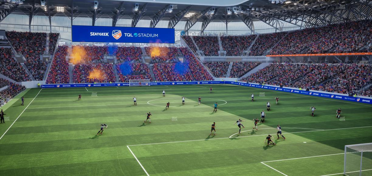 TQL Stadium - Section 130 Seat View
