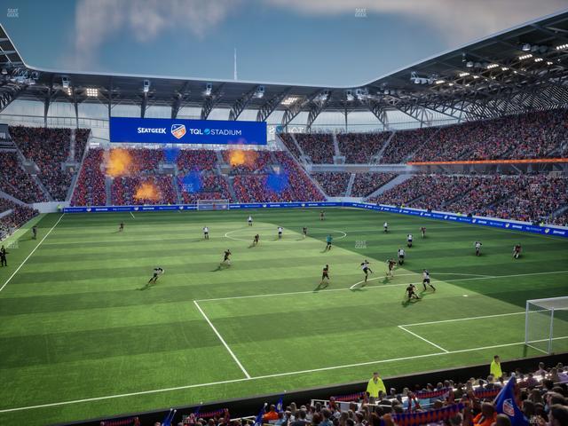 TQL Stadium - Section 130 Seat View