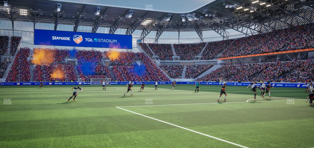 TQL Stadium - Section 130 Seat View