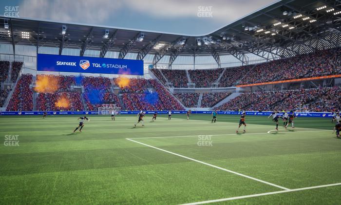 TQL Stadium - Section 130 Seat View