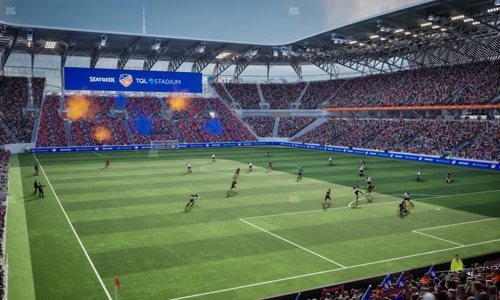 TQL Stadium - Section 131 Seat View