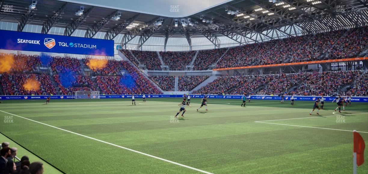 TQL Stadium - Section 132 Seat View