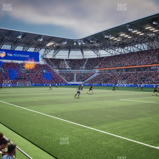 TQL Stadium - Section 132 Seat View