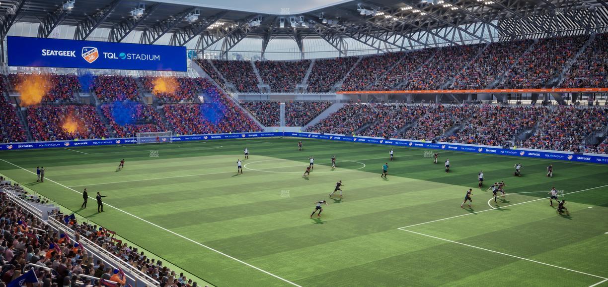 TQL Stadium - Section 132 Seat View