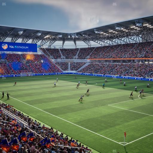 TQL Stadium - Section 132 Seat View
