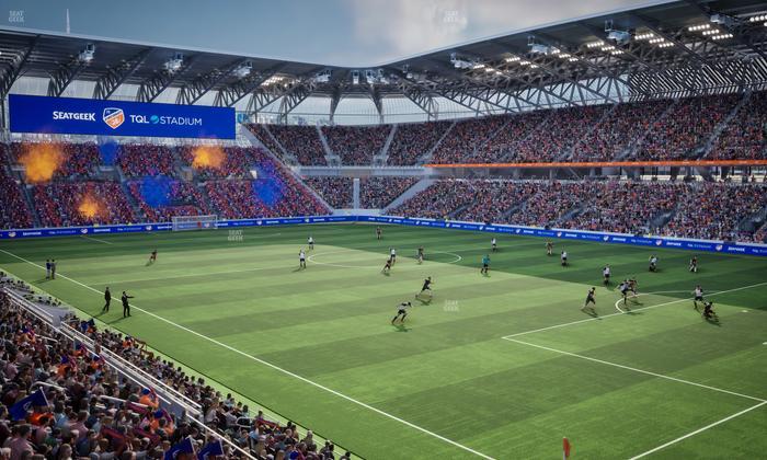 TQL Stadium - Section 132 Seat View