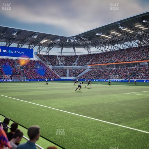TQL Stadium - Section 133 Seat View