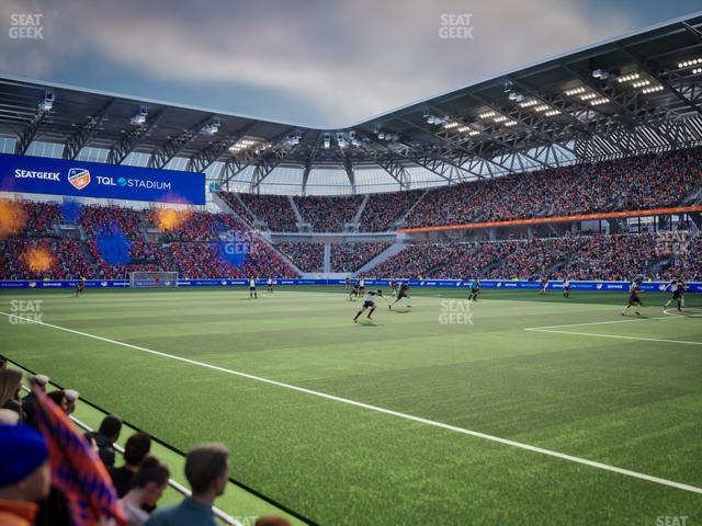 TQL Stadium - Section 133 Seat View