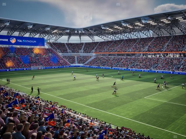 TQL Stadium - Section 133 Seat View