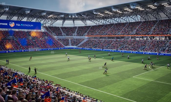 TQL Stadium - Section 133 Seat View