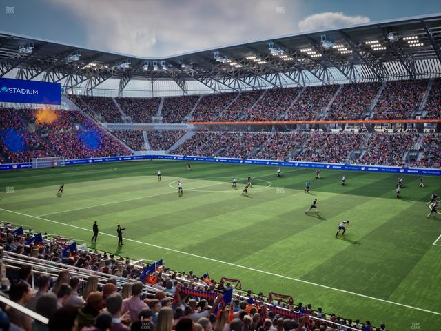 TQL Stadium - Section 134 Seat View