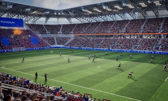 TQL Stadium - Section 134 Seat View