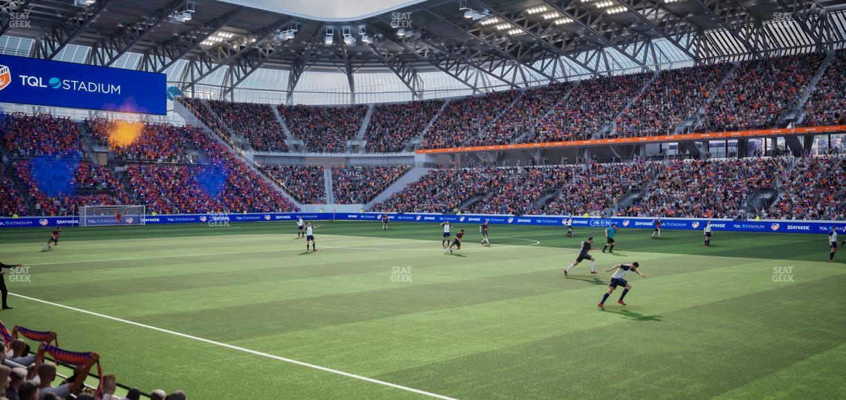 TQL Stadium - Section 134 Seat View