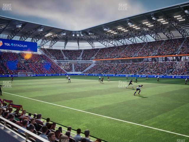 TQL Stadium - Section 134 Seat View