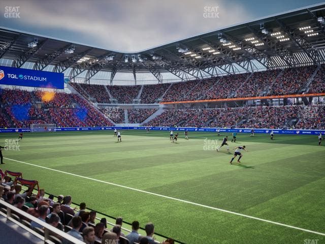 TQL Stadium - Section 134 Seat View