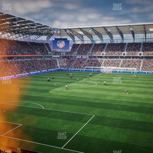 TQL Stadium - Section 206 Seat View