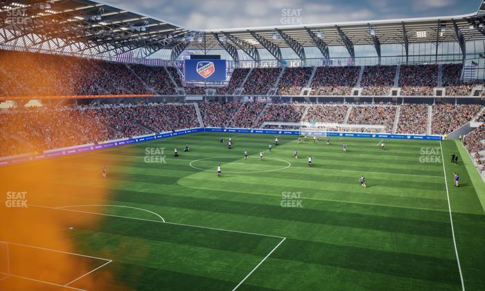 TQL Stadium - Section 206 Seat View